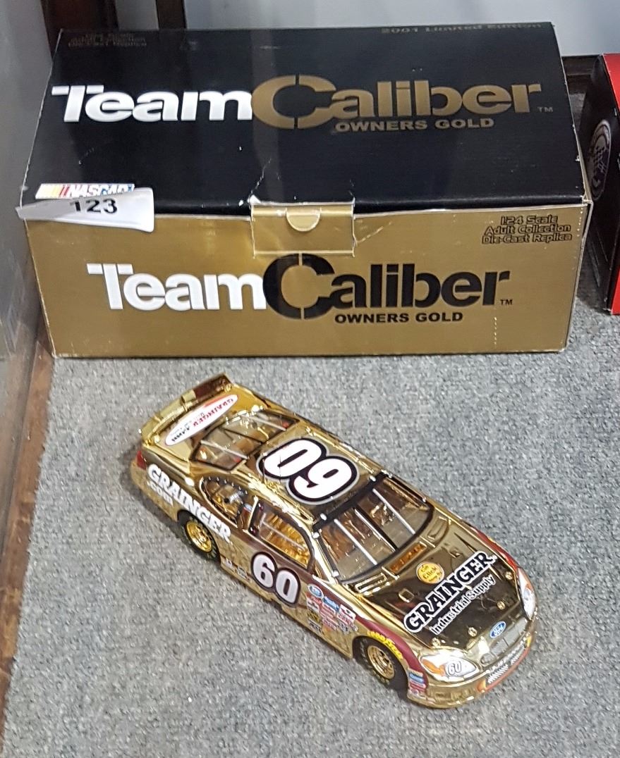 NASCAR 60 GOLD DIE CAST CAR