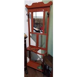 EARLY HALL COAT STAND FROM MANITOBA