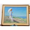 Image 1 : ORIGINAL ELIZABETH FISHER OIL ON CANVAS