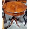 Image 1 : GIBBARD MAHOGANY TEA TABLE W/FLAME MAHOGANY TOP