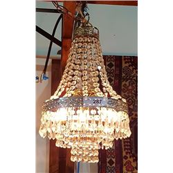 SMALL CRYSTAL CHANDELIER