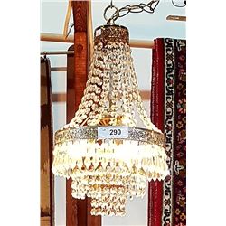 SMALL CRYSTAL CHANDELIER