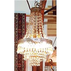 SMALL CRYSTAL CHANDELIER