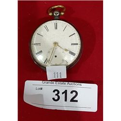 STERLING SILVER POCKET WATCH