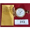 Image 1 : CLAREFAX SWISS MADE LEVER SET POCKET WATCH SERVICED
