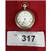 Image 1 : WESSLER POCKET WATCH SERVICED STERLING SILVER