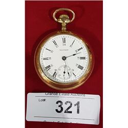 WALTHAM POCKET WATCH SERVICED