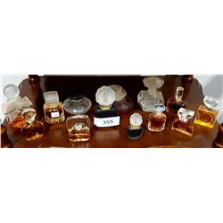LOT OF 14 PERFUME BOTTLES
