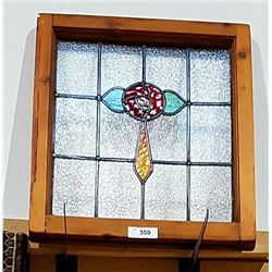 STAINED GLASS WINDOW