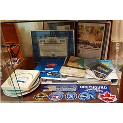 LARGE LOT OF GREYHOUND COLLECTIBLES