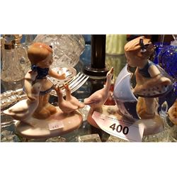 TWO PORCELAIN FIGURINES