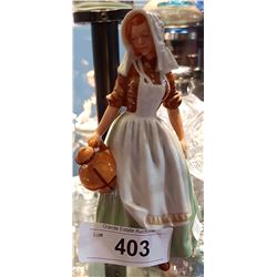 ROYAL DOULTON THE MILKMAID FIGURINE