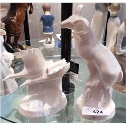 TWO ROYAL DOULTON IMAGES FIGURINES-CAPRICORN & GOING HOME