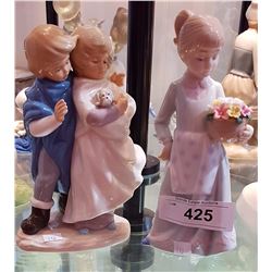 TWO PORCELAIN FIGURINES