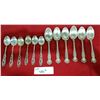 Image 1 : LOT OF 12 STERLING SILVER SPOONS