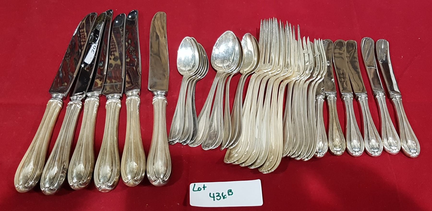 36 PC SET STERLING SILVER FLATWARE