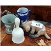 Image 1 : FOUR PCS COLLECTIBLE CHINA INC 2 PCS JASPERWARE