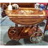Image 1 : ITALIAN INLAID TEA CART