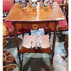 MAHOGANY AND ORMULU PARLOUR TABLE