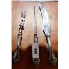 Image 1 : 3 PC BIRKS STERLING CARVING SET
