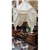 Image 1 : RUBY CRYSTAL GLASS TABLE LAMP