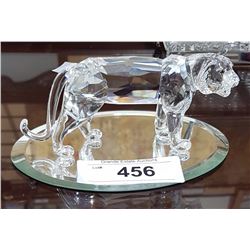 SWAROVSKI TIGER ON TRAY