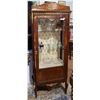 Image 1 : FRENCH DISPLAY CABINET W/MURAL & ORMULU DETAILING