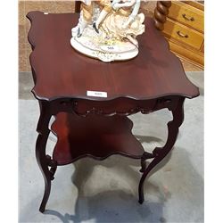MAHOGANY PARLOUR TABLE
