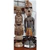 Image 1 : PAIR OF AFRICAN CARVED STATUES