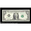 Image 1 : Fr. 1921-D $1 1995 Federal Reserve Note. Gem Crisp Uncirculated.