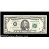 Image 1 : Fr. 1980-D $5 1988A Federal Reserve Note. Gem Crisp Uncirculated.