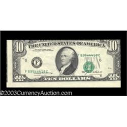 Fr. 2027-F $20 1985 Federal Reserve Note. About Uncirculated.