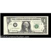 Image 1 : Fr. 1921-F $1 1995 Federal Reserve Notes. Gem Crisp Uncirculated.