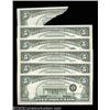 Image 2 : Fr. 1980-B $5 1988A Federal Reserve Notes. Gem Crisp Uncirculated.