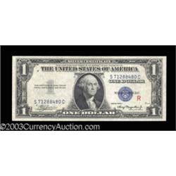 Fr. 1609/1610 $1 1935A "R" &amp;"S" Silver Certificates. Gem Crisp Uncirculated.