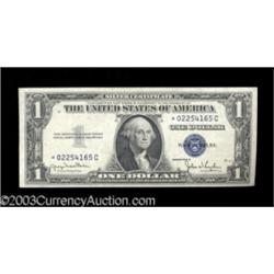 Fr. 1613W $1 1935D Silver Certificate. About Uncirculated.