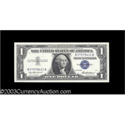 Fr. 1619 $1 1957 Silver Certificate. Gem Crisp Uncirculated.
