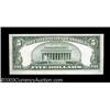 Image 2 : Fr. 1652/1653 $5 1934B/1934C Silver Certificates. Changeover Pair. Choice Crisp Uncirculated.