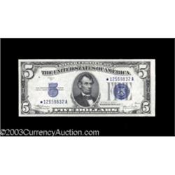 Fr. 1653* $5 1934C Silver Certificate. Gem Crisp Uncirculated.
