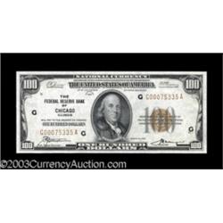 Fr. 1890-G $100 1929 Federal Reserve Bank Note. Gem Crisp Uncirculated.