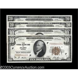 A Two Denomination Group of Federal Reserve Bank Notes
