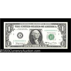 Fr. 1901-A $1 1963A Federal Reserve Note. Gem Crisp Uncirculated.