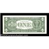 Image 2 : Fr. 1901-A $1 1963A Federal Reserve Note. Gem Crisp Uncirculated.
