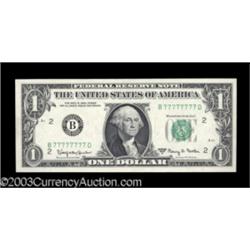 Fr. 1901-B $1 1963A Federal Reserve Note. Gem Crisp Uncirculated.