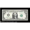 Image 1 : Fr. 1908-C $1 1974 Federal Reserve Note. Gem Crisp Uncirculated.
