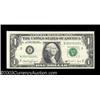 Image 1 : Fr. 1917-B $1 1988A Web Federal Reserve Note. B-L Block. Extremely Fine-About Uncirculated.
