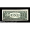 Image 2 : Fr. 1917-B $1 1988A Web Federal Reserve Note. B-L Block. Extremely Fine-About Uncirculated.
