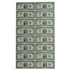 Image 1 : Fr. 1935-F* $2 1976 Federal Reserve Notes. Uncut Sheet of 16. Gem Crisp Uncirculated.