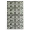Image 2 : Fr. 1935-F* $2 1976 Federal Reserve Notes. Uncut Sheet of 16. Gem Crisp Uncirculated.