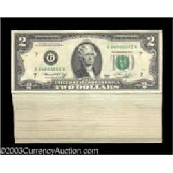 Fr. 1935-G $2 1976 Federal Reserve Notes. Choice Crisp Uncirculated.